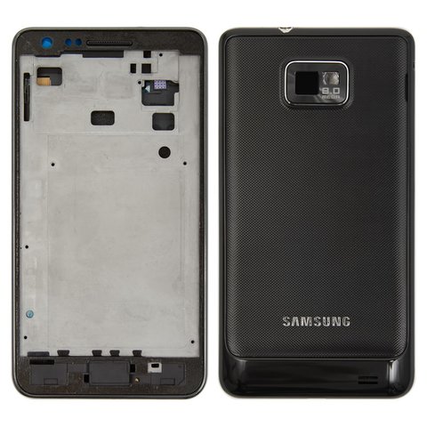 Корпус для Samsung I9100 Galaxy S2, чорний