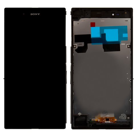 Дисплей для Sony C6802 XL39h Xperia Z Ultra, C6806 Xperia Z Ultra, C6833 Xperia Z Ultra, чорний, High Copy