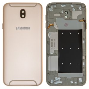 Задняя панель корпуса для Samsung J730F Galaxy J7 2017 , золотистая