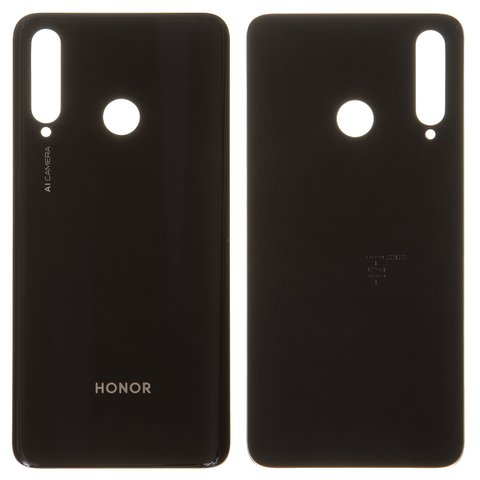 Задняя панель корпуса для Huawei Honor 20 Lite, черная, HRY LX1T