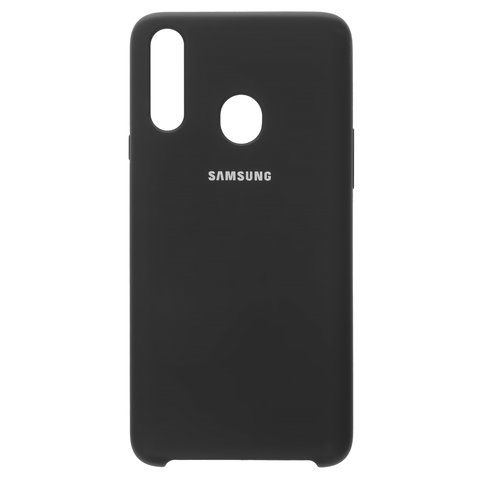Чохол для Samsung A207 Galaxy A20s, чорний, Original Soft Case, силікон, black 18 