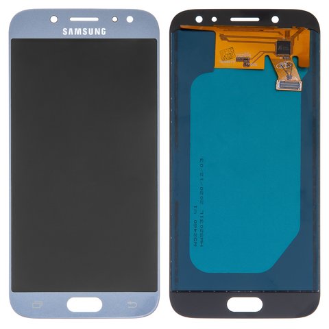 Дисплей для Samsung J530 Galaxy J5 2017 , голубой, с регулировкой яркости, без рамки, Сopy, TFT 