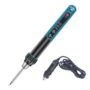 Цифровий USB паяльник CXG 968 II зі штекером автоприкурювача 