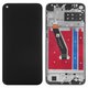 Дисплей для Huawei P40 Lite E, Y7p, черный, с рамкой, Original (PRC), ART-L28/ART-L29/ART-L29N