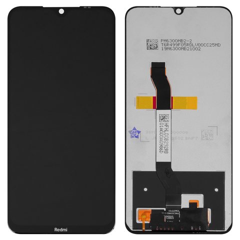 Дисплей для Xiaomi Redmi Note 8 2021 , чорний, без рамки, Original PRC 