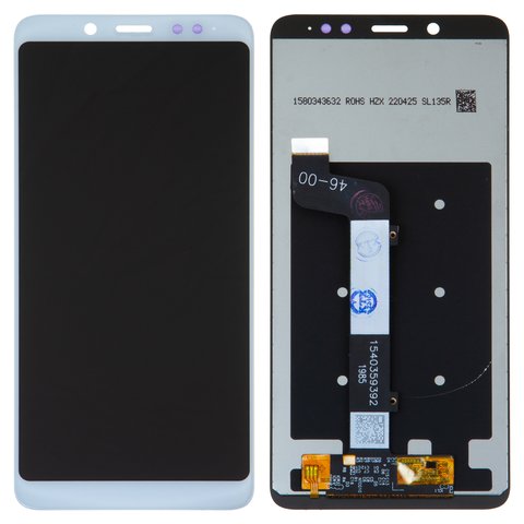 Дисплей для Xiaomi Redmi Note 5, білий, без рамки, Сopy, In Cell, TFT 