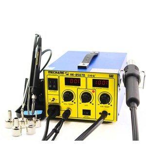 Паяльна станція термоповітряна Mechanic HK 8507D, компресорна