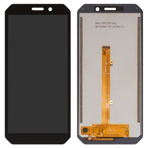 Дисплей для Doogee S51, S61, черный, без рамки, High Copy, FPC Y89107