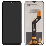 Дисплей для Tecno Spark 7P (KF7j); Infinix Hot 10S (X689), Hot 10T (X689C), черный, без рамки, High Copy, 1540414821