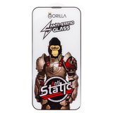 Захисне скло Gorilla для Apple iPhone 13, iPhone 13 Pro, iPhone 14, сумісне з чохлом, Full Glue, Anti-Static, чорний