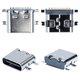Конектор зарядки, 16 pin, тип 3, USB тип-C