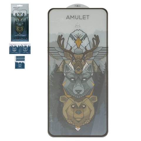 Защитное стекло iNobi Amulet для Xiaomi 13T, 13T Pro, 14T, 14T Pro, Redmi Note 13 4G, Full Glue, Anti Static, черный