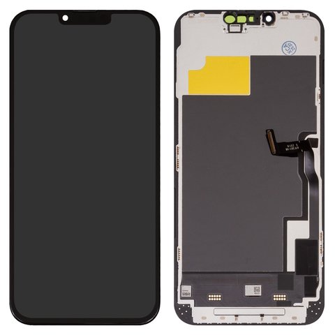 Дисплей для iPhone 13 Pro Max, черный, с рамкой, Copy, TFT  ZY, LTPS FHD