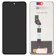 Дисплей для Motorola Moto G35, черный, без рамки, High Copy