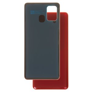 Panel trasero de carcasa puede usarse con Samsung A315 Galaxy A31, roja, prism crush red
