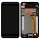 LCD compatible with HTC Desire 816, (dark blue, with yellow cable)