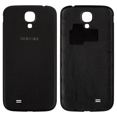 Battery Back Cover compatible with Samsung I9500 Galaxy S4, I9505 Galaxy S4, black, Black Edition 