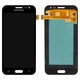 LCD compatible with Samsung J200 Galaxy J2, (black, without frame, Original (PRC), original glass)