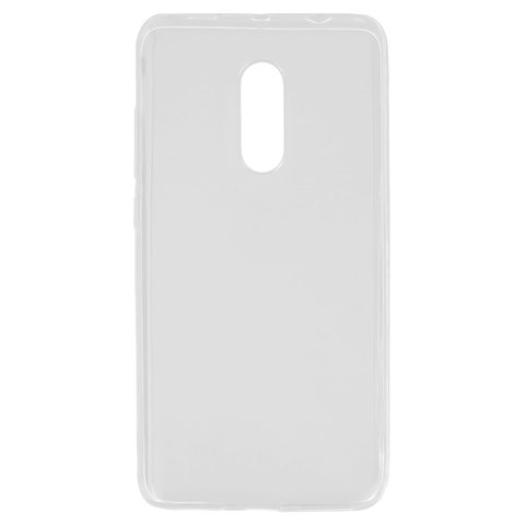 Case compatible with Xiaomi Redmi Note 4, colourless, transparent, silicone 