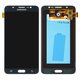LCD compatible with Samsung J710 Galaxy J7 (2016), (black, without frame, original (change glass) )