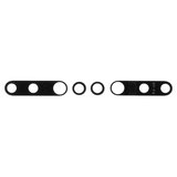 Camera Lens compatible with Xiaomi Mi Note 10, Mi Note 10 Pro, (black, without frame, set 2 pcs., M1910F4G)