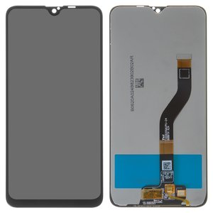 LCD compatible with Samsung A107 Galaxy A10s, black, without frame, original change glass 