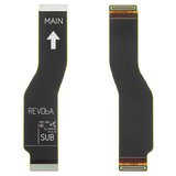 Flat Cable compatible with Samsung N975F Galaxy Note 10 Plus, (wide, for mainboard, Original (PRC))