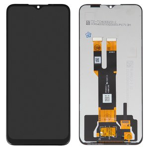 Pantalla LCD puede usarse con Nokia C22, C32, negro, sin marco, High Copy