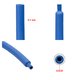 Heat Shrink Tube, (1 m, 9.5 mm, dark blue, with glue)