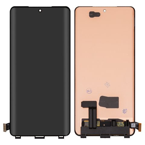 LCD compatible with OnePlus 12, black, without frame, Original PRC  