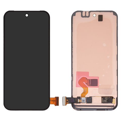 Pantalla LCD puede usarse con Google Pixel 9, negro, con marco, Original PRC , G2YBB, GUR25, G1B60