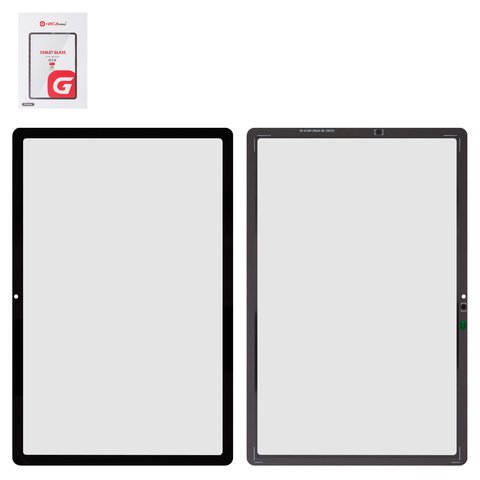 Housing Glass G+OCA PRO compatible with Samsung X210 Galaxy Tab A9 Plus, X215 Galaxy Tab A9 Plus LTE, X216 Galaxy Tab A9 Plus 5G, with OCA film, black 