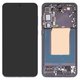 LCD compatible with Samsung S936 Galaxy S25 Plus, (black, with frame, Original (PRC))