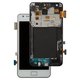 LCD compatible with Samsung I9100 Galaxy S2, (white, with frame, original (change glass) )