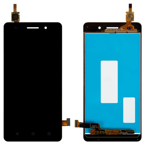LCD compatible with Huawei CHC U23 G Play Mini, black, without frame, Original PRC  