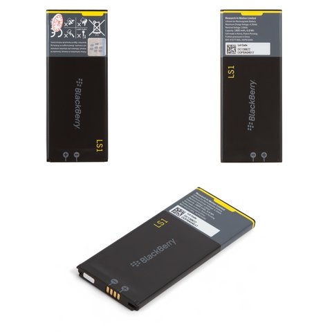 Battery LS1 compatible with Blackberry Z10, Li ion, 3.8 V, 1800 mAh, Original PRC  