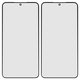 Housing Glass compatible with Samsung S901 Galaxy S22 5G, (with OCA film, black)
