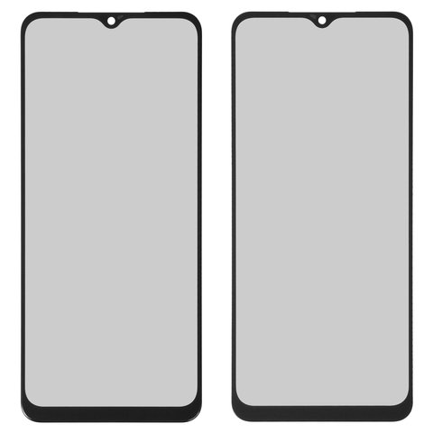 Housing Glass compatible with Samsung A045 Galaxy A04, black 