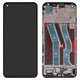 LCD compatible with Realme 11 4G, (black, with frame, Original (PRC), RMX3636)