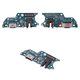 Flat Cable compatible with Realme C51, (headphone connector, charge connector, with microphone, Original (PRC), charging board)