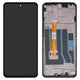 LCD compatible with Realme C75, (black, with frame, High Copy, 1540481072)