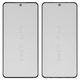 Housing Glass G+OCA PRO compatible with OnePlus 10R (150W), 10R (80W) , 10T, Ace Pro, (with OCA film, black)