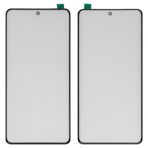 Housing Glass G+OCA PRO compatible with OnePlus 12R, Ace 3, Ace 3 Pro, with OCA film, black 