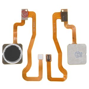 Cable flex puede usarse con Xiaomi Redmi Note 5A Prime, para escaner de huellas dactilares, negro, gris