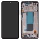 Pantalla LCD puede usarse con Xiaomi Redmi Note 11 Pro Plus 5G, negro, con marco, Original (PRC)