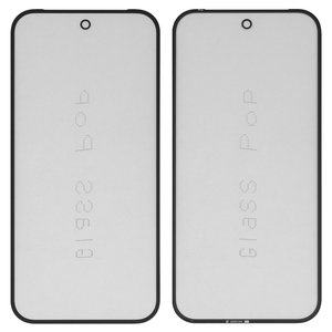 Vidrio de carcasa G+OCA PRO puede usarse con Google Pixel 9, con película OCA, negro