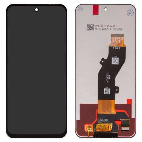 Pantalla LCD puede usarse con Tecno Pop 9 4G, Spark Go 2025 , Spark Go 1 KL4 , Spark Go 1S KL4h , negro, sin marco, Copy, TXDI670QBAPX 23