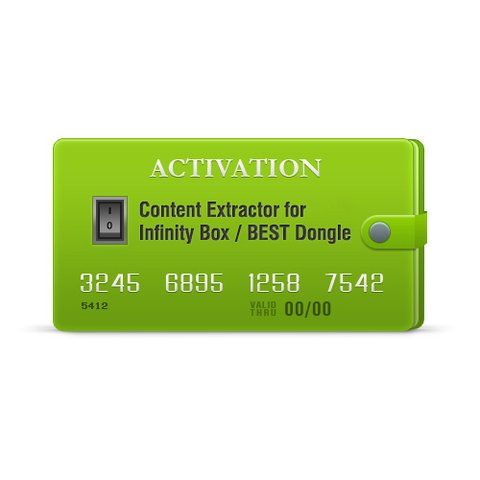 Активація Content Extractor для Infinity Box Dongle, BEST Dongle
