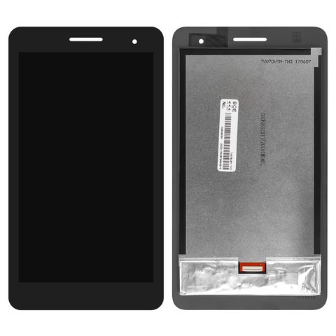 Дисплей для Huawei MediaPad T1 7.0 3G T1 701u , черный, без рамки, #P070ACB DB1 rev A0