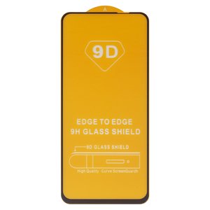Защитное стекло для Xiaomi Poco M4 Pro 4G, Redmi Note 11, Redmi Note 11S, Redmi Note 12S, совместимо с чехлом, Full Glue, без упаковки , черный, cлой клея нанесен по всей поверхности